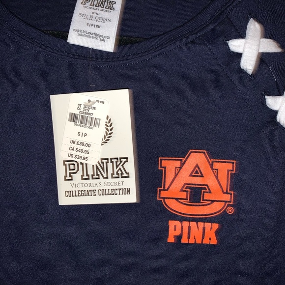 PINK Auburn University T-shirt - NWT - Picture 3 of 3